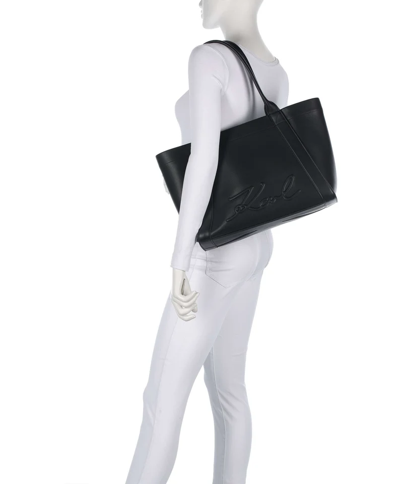 Karl Lagerfeld K/Ville Medium Shopper black/nickel