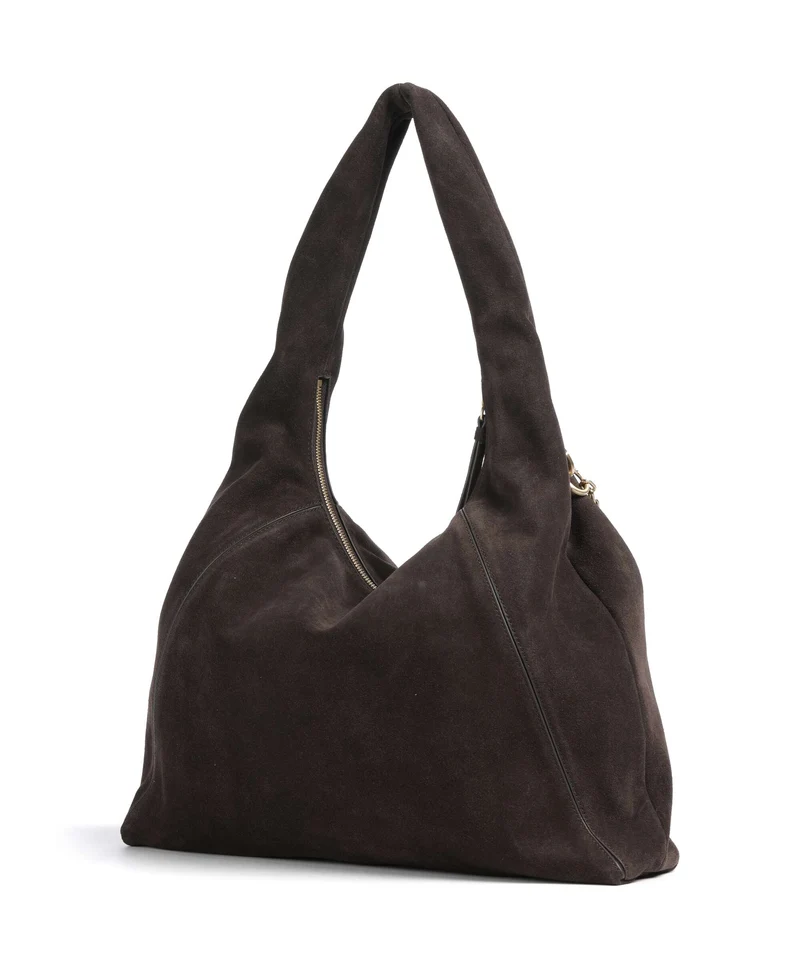 Les Visionnaires Jade Cozy Chain Beuteltasche dark brown