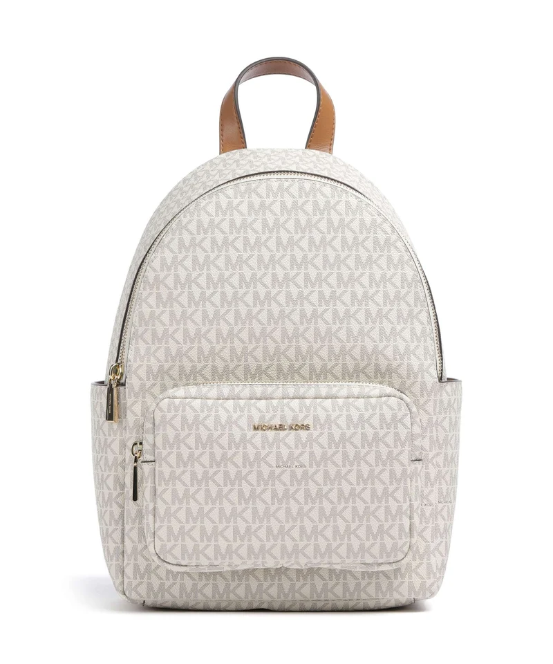 Michael Kors Tanner Medium Rucksack vanilla/acorn