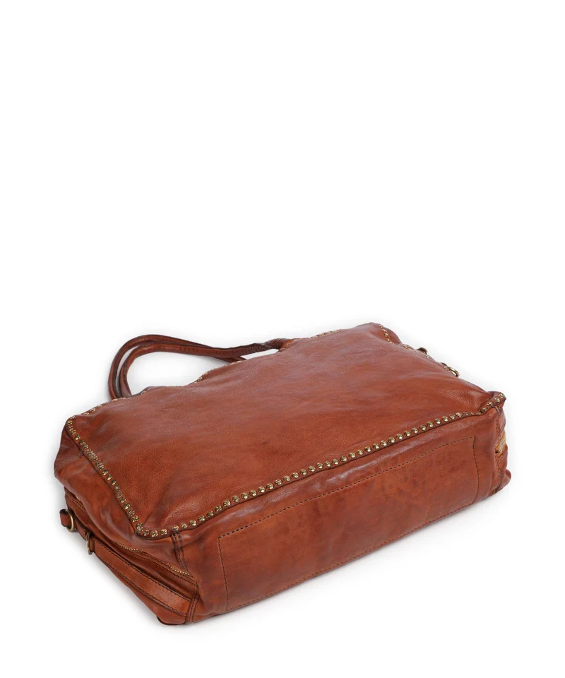 Campomaggi Schultertasche cognac