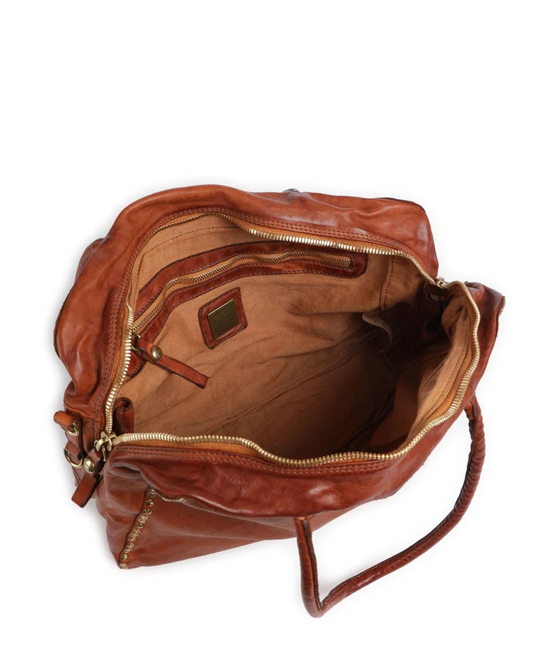 Campomaggi Schultertasche cognac