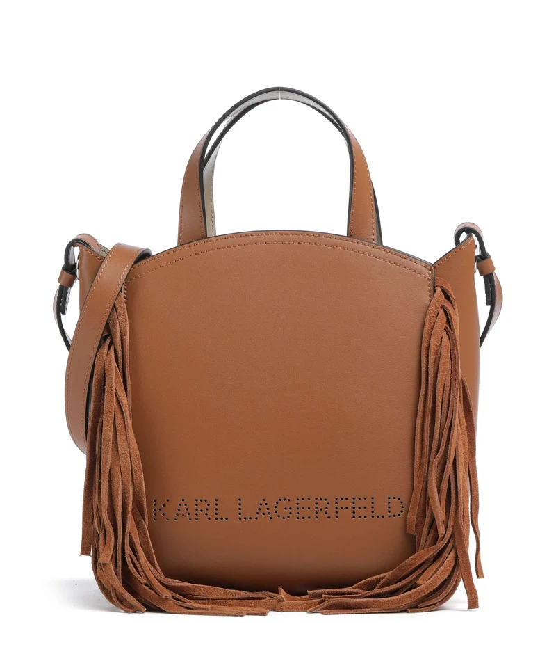Karl Lagerfeld K/Circle Small Handtasche dark tan
