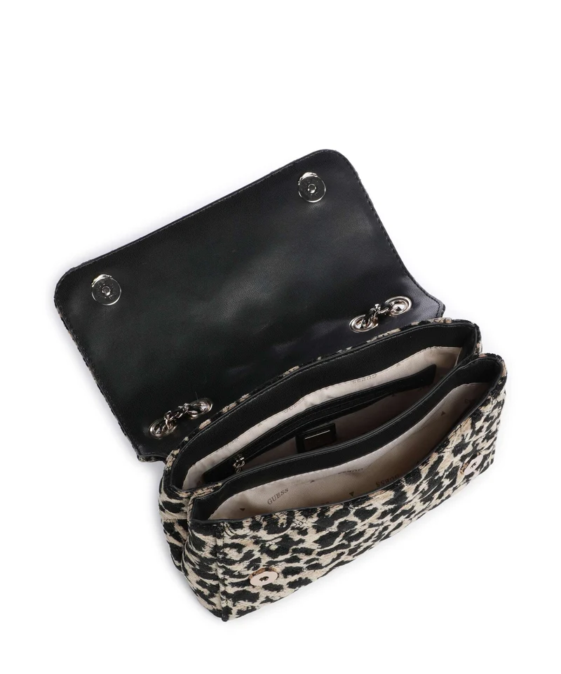 Guess Giully Schultertasche leopard