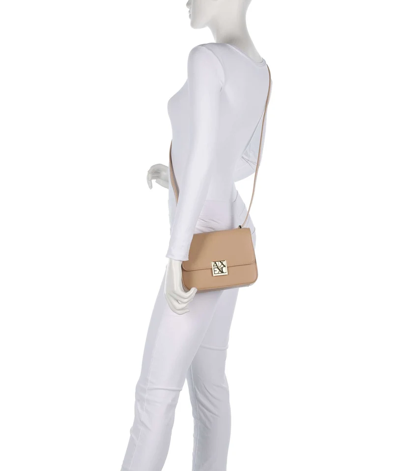 Armani Exchange Amy M Schultertasche brown