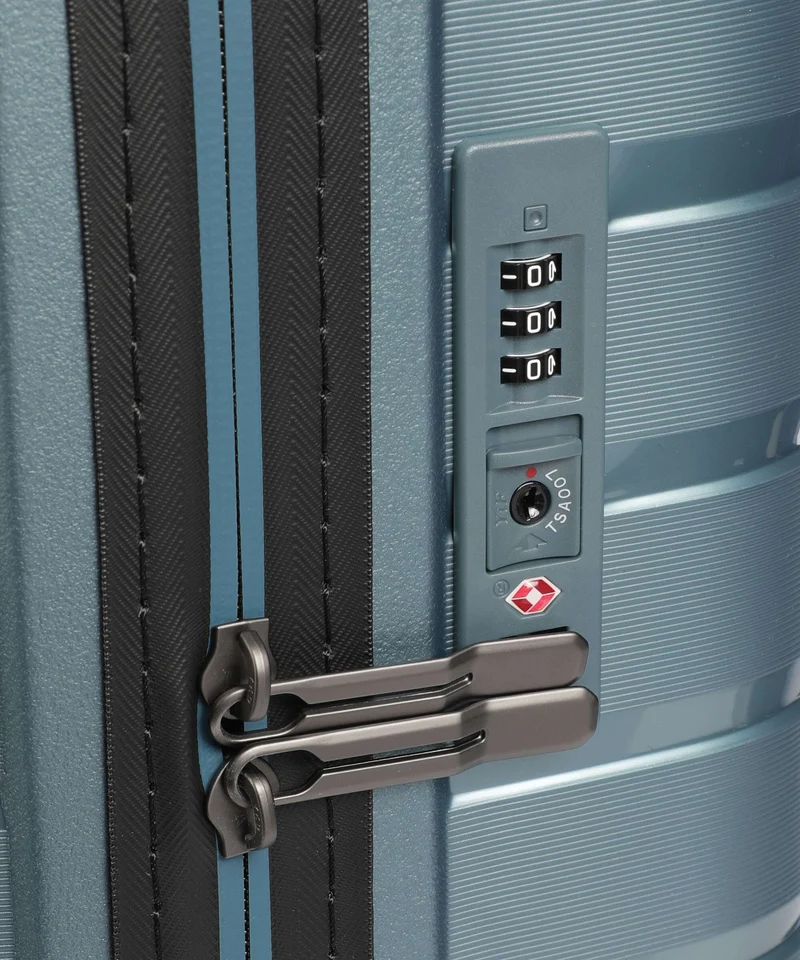 Travelite Air Base 4-Rollen Trolley ice blue