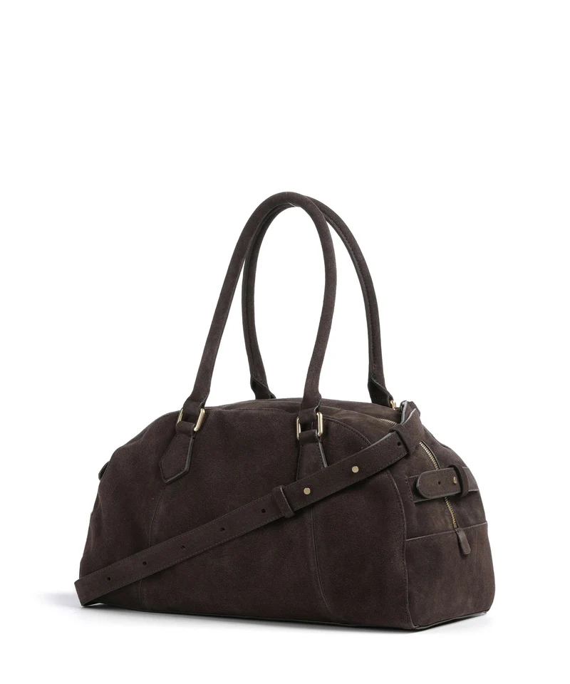 Les Visionnaires Odette Cozy Chain Handtasche dark brown