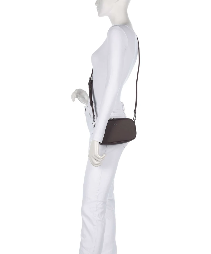Lacoste Daily City Umhängetasche fudge
