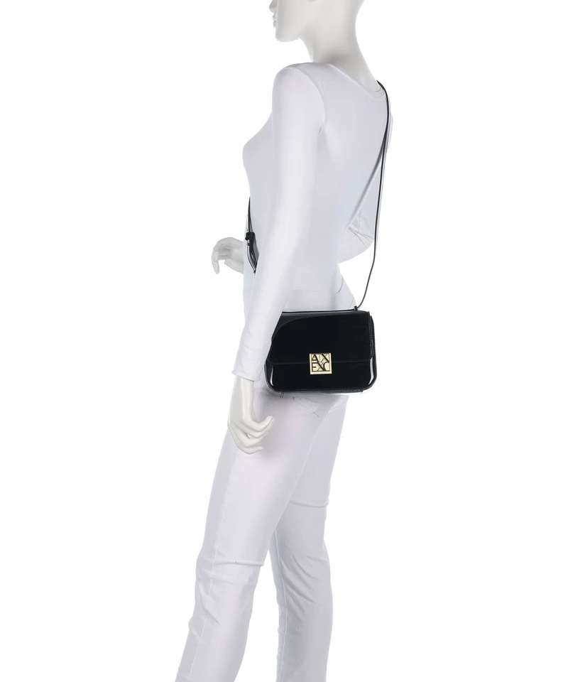 Armani Exchange Amy M Schultertasche black