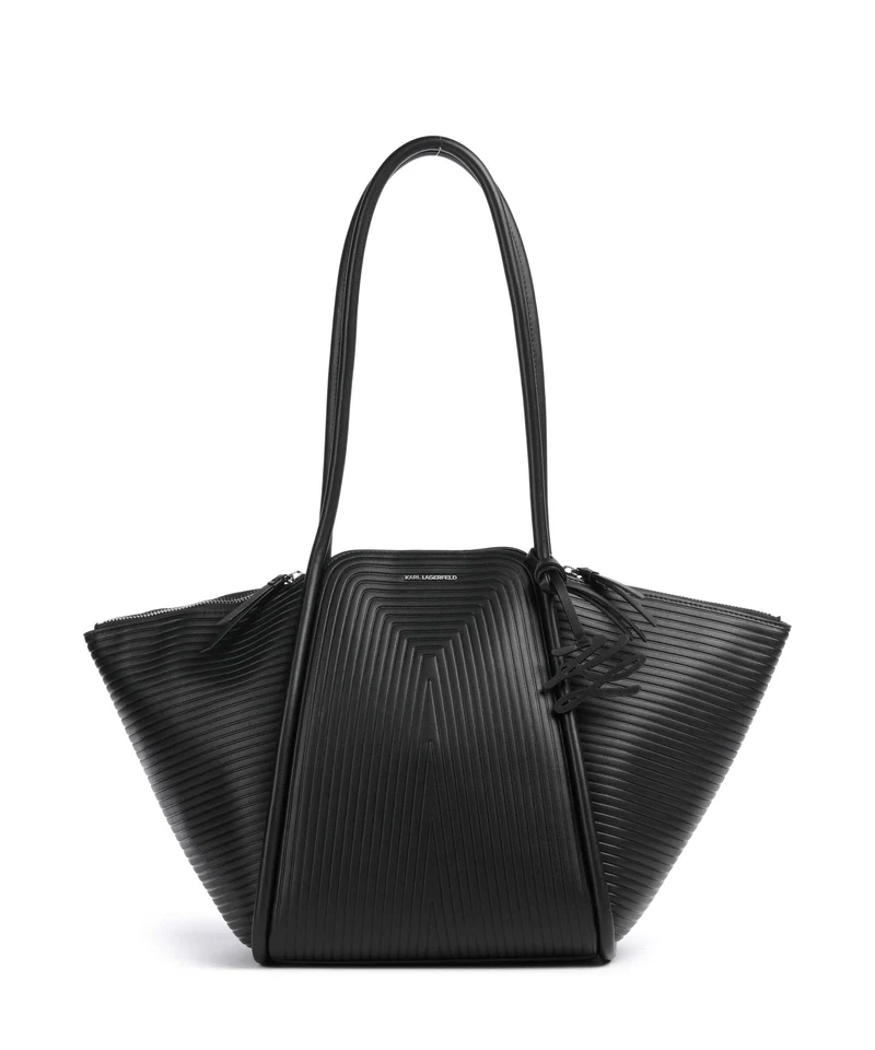 Karl Lagerfeld K/Wellen Medium Shopper black