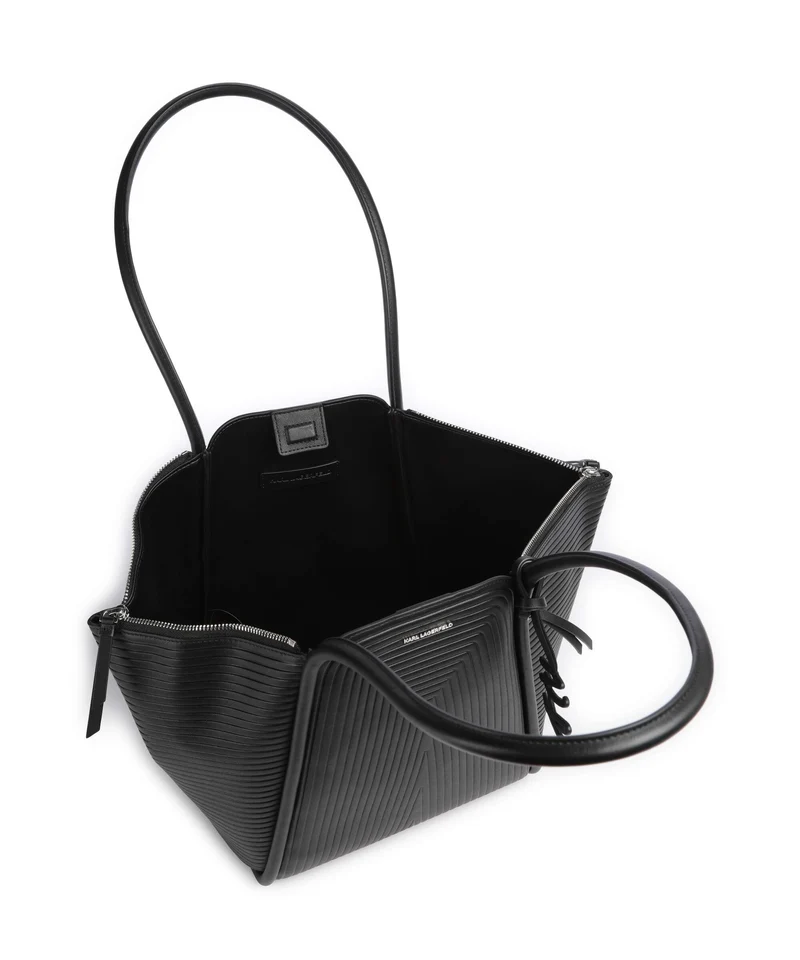 Karl Lagerfeld K/Wellen Medium Shopper black