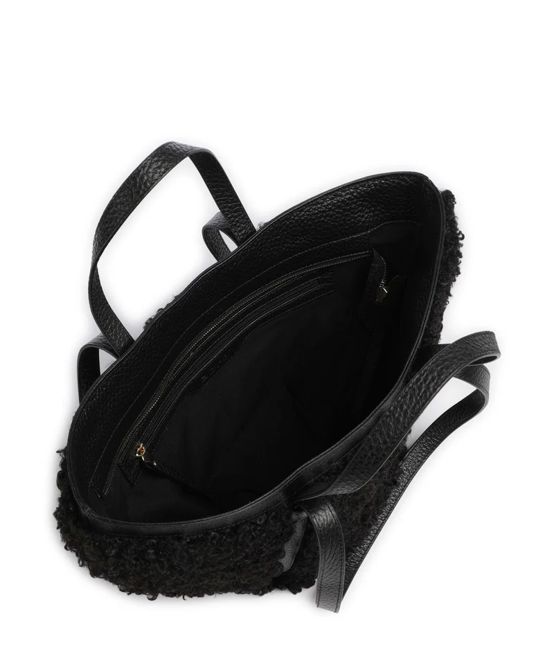 Abro Latxa Cosmo Medium Shopper black/gold