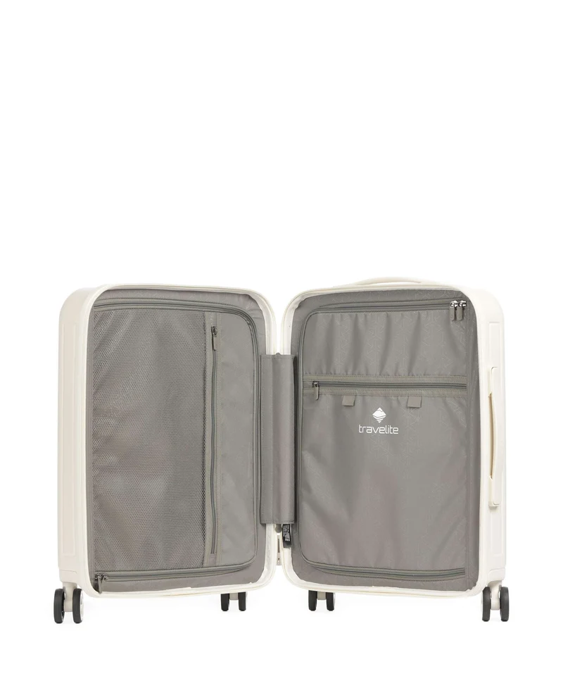 Travelite Panello 4-Rollen Trolley ivory