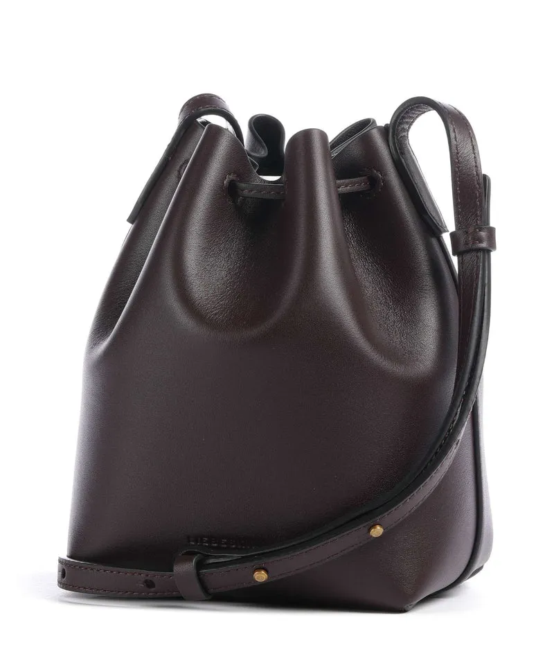 Liebeskind Soft Nappa S Bucket Handtasche burgundy