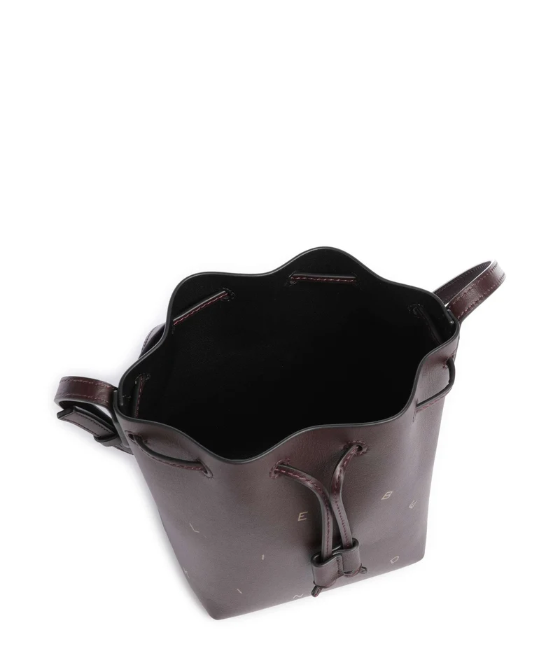 Liebeskind Soft Nappa S Bucket Handtasche burgundy