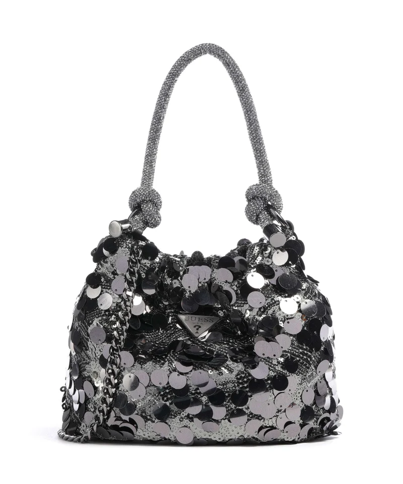 Guess Holiday Bucket Handtasche pewter