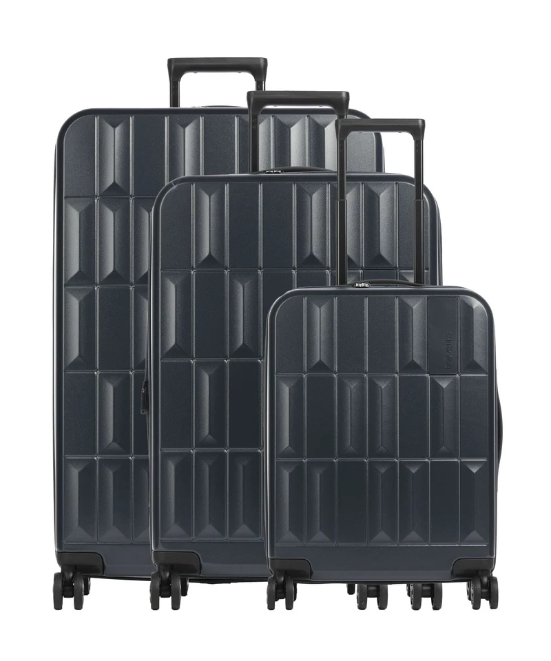 Travelite Panello 4-Rollen Trolley Set night sky
