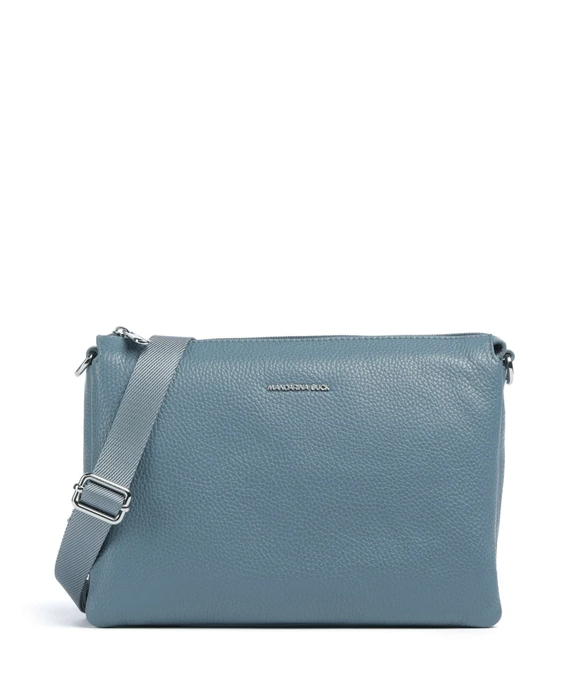 Mandarina Duck Mellow Leather Umhängetasche iron