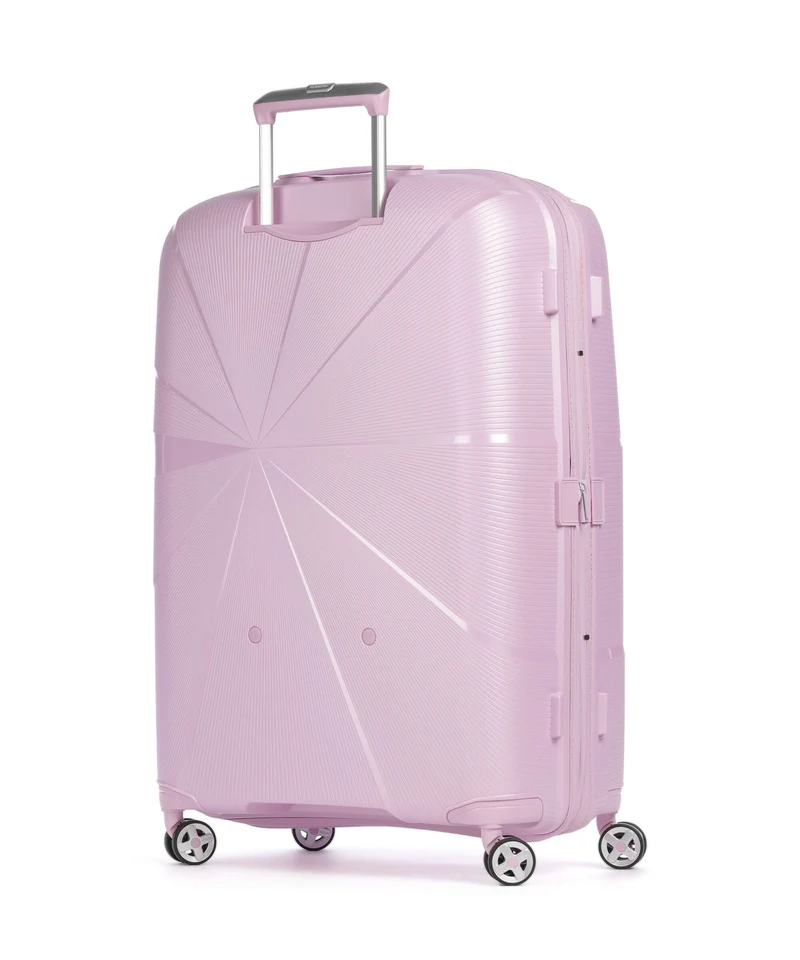 American Tourister Starvibe 4-Rollen Trolley metallic pastel lavender