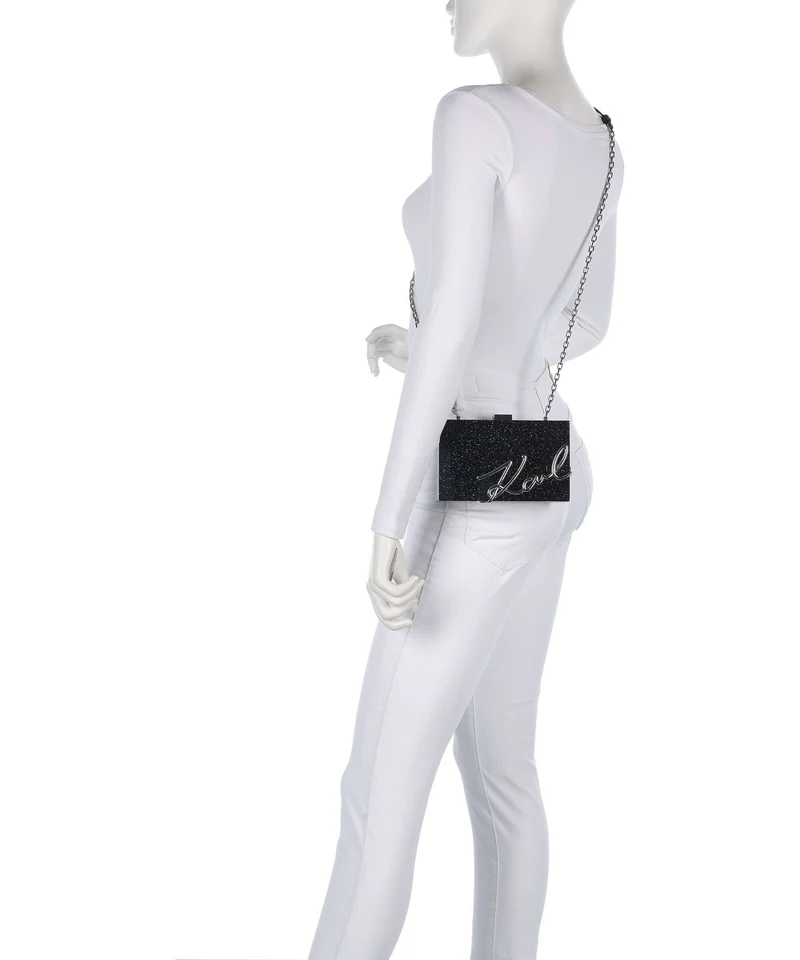 Karl Lagerfeld K/Soiree Umhängetasche black embellishment