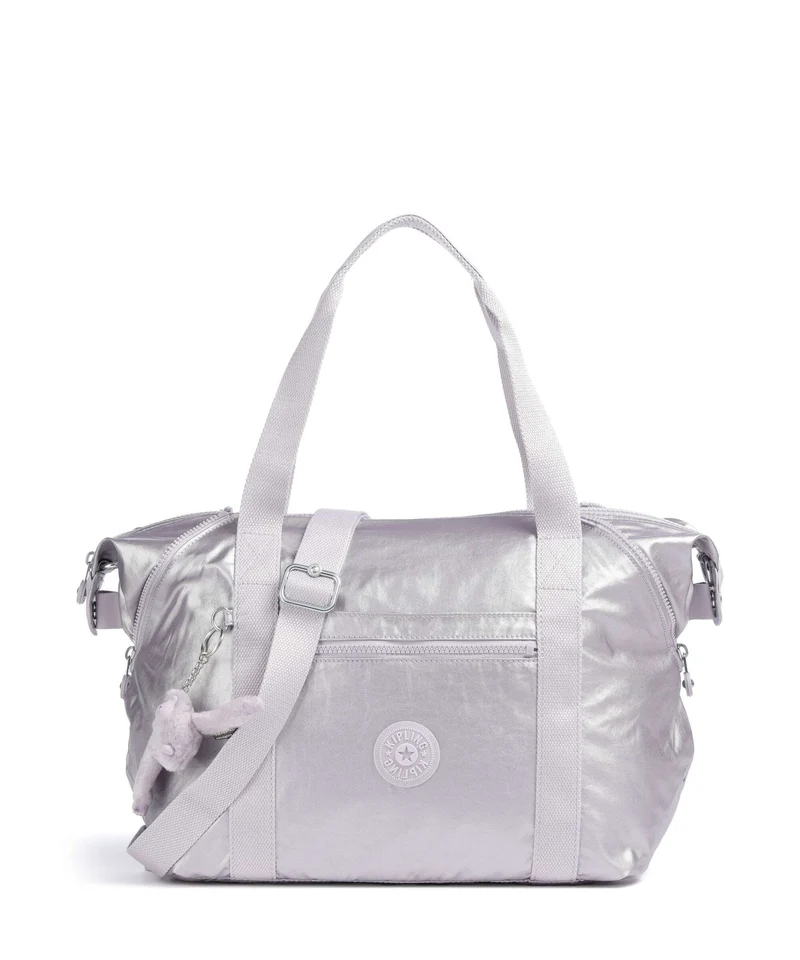 Kipling Basic Art Schultertasche lilac moon/metallic