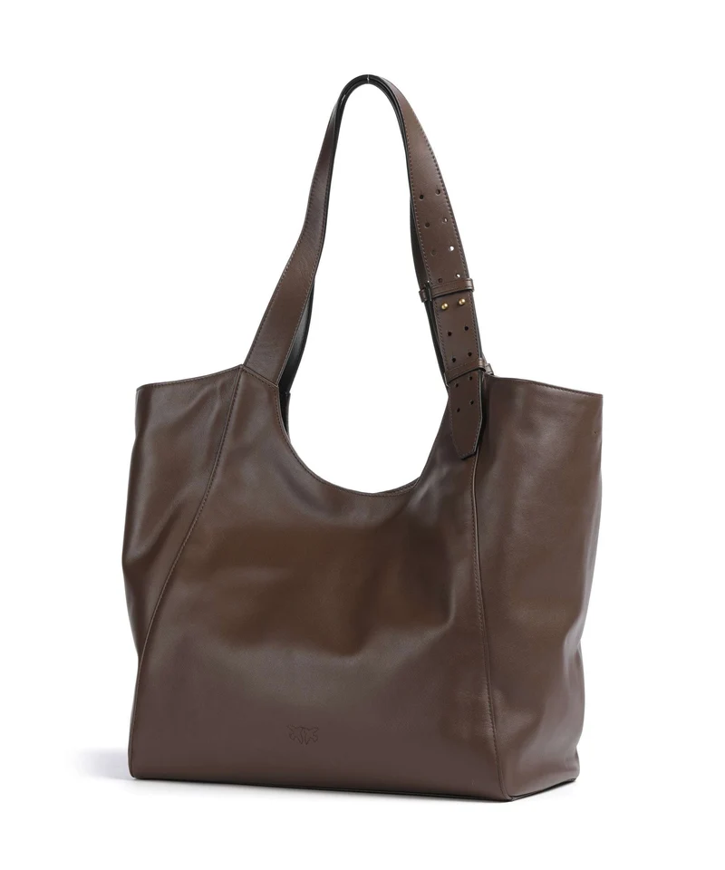 Pinko Shopper marrone castano/antique gold