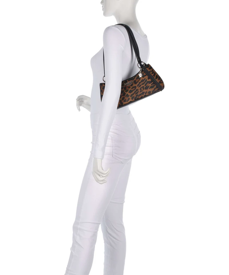 Guess Domitilla Schultertasche leopard