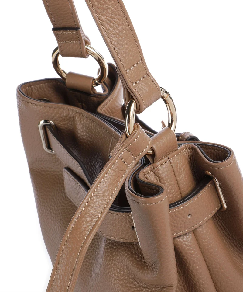Kazar Salve Bucket Handtasche light brown