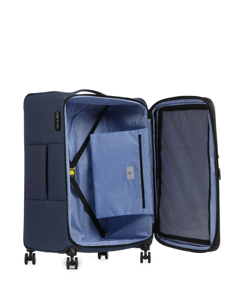 Delsey Paris x United Colors of Benetton BE 4-Rollen Trolley faded denim