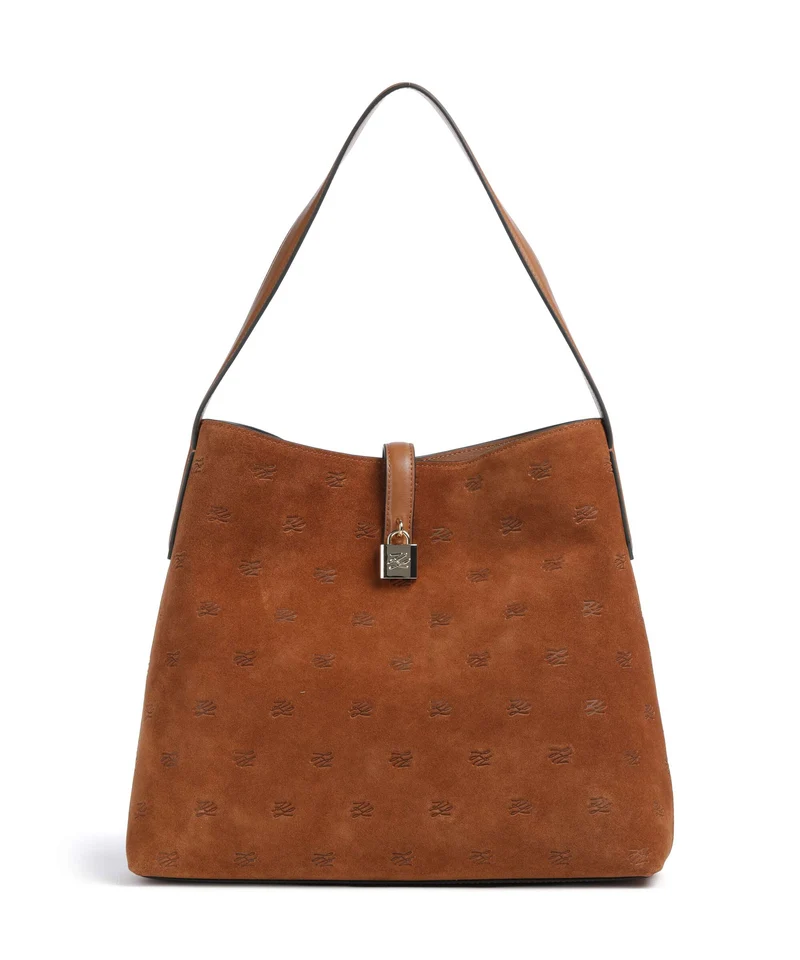 Karl Lagerfeld K/Autograph Beuteltasche dark tan
