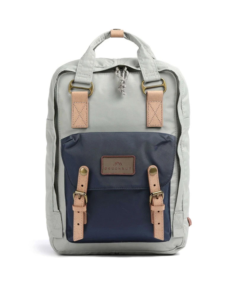 Doughnut Jungle Macaroon Rucksack light grey/navy