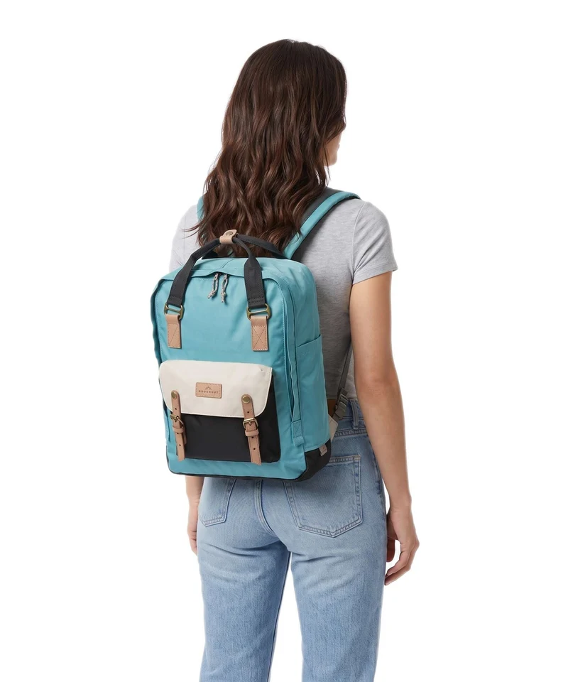 Doughnut Reborn Macaroon L Rucksack lagoon/stone