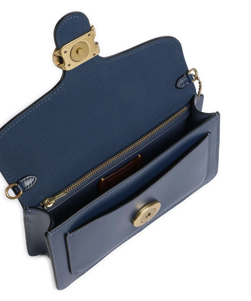 Coach Tabby Chain Umhängetasche deep blue