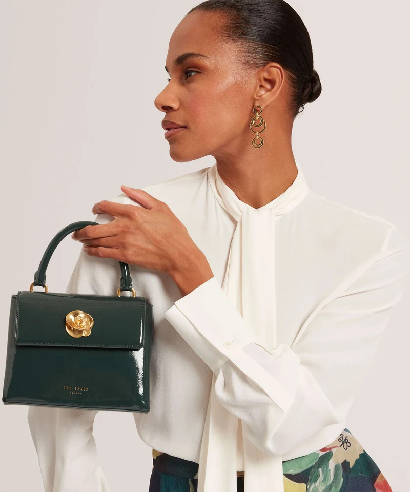 Ted Baker Roseau Umhängetasche dark green