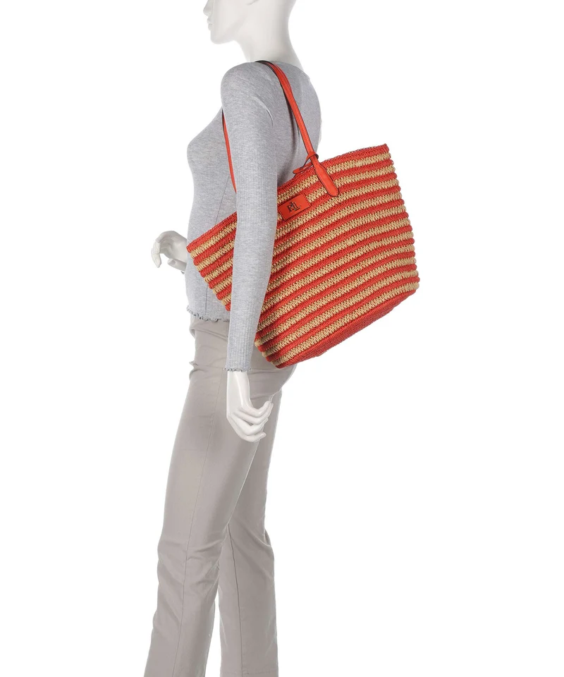 Lauren Ralph Lauren Brie 31 Shopper natural/orange lily