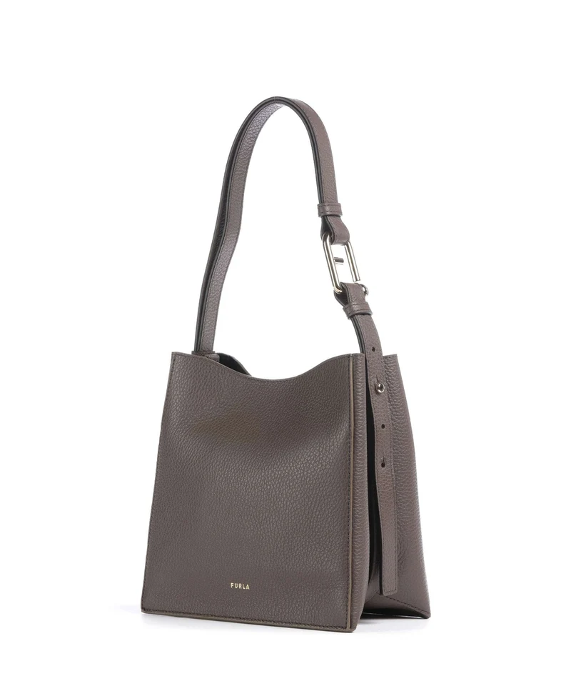Furla Nuvola Mini Beuteltasche mogano