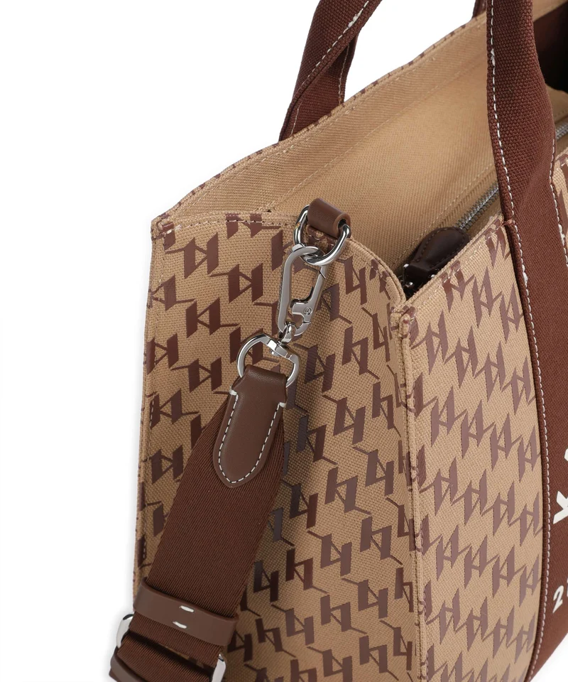 Karl Lagerfeld K/Rue St Guillaume Monogram Medium Handtasche monogram nougat brown