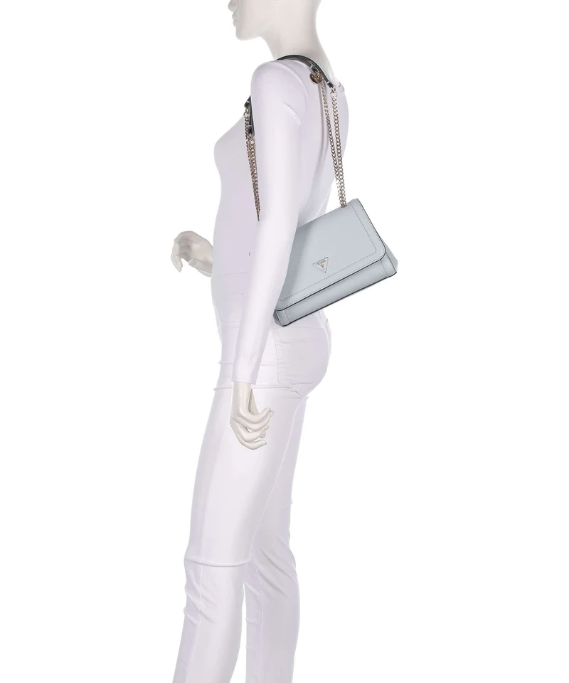 Guess Noelle II Schultertasche misty blue