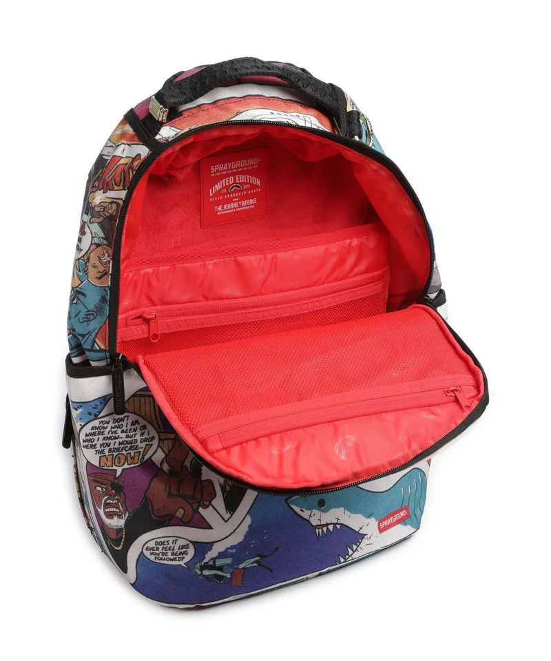 Sprayground 305 Retro Comic Rucksack multicolour