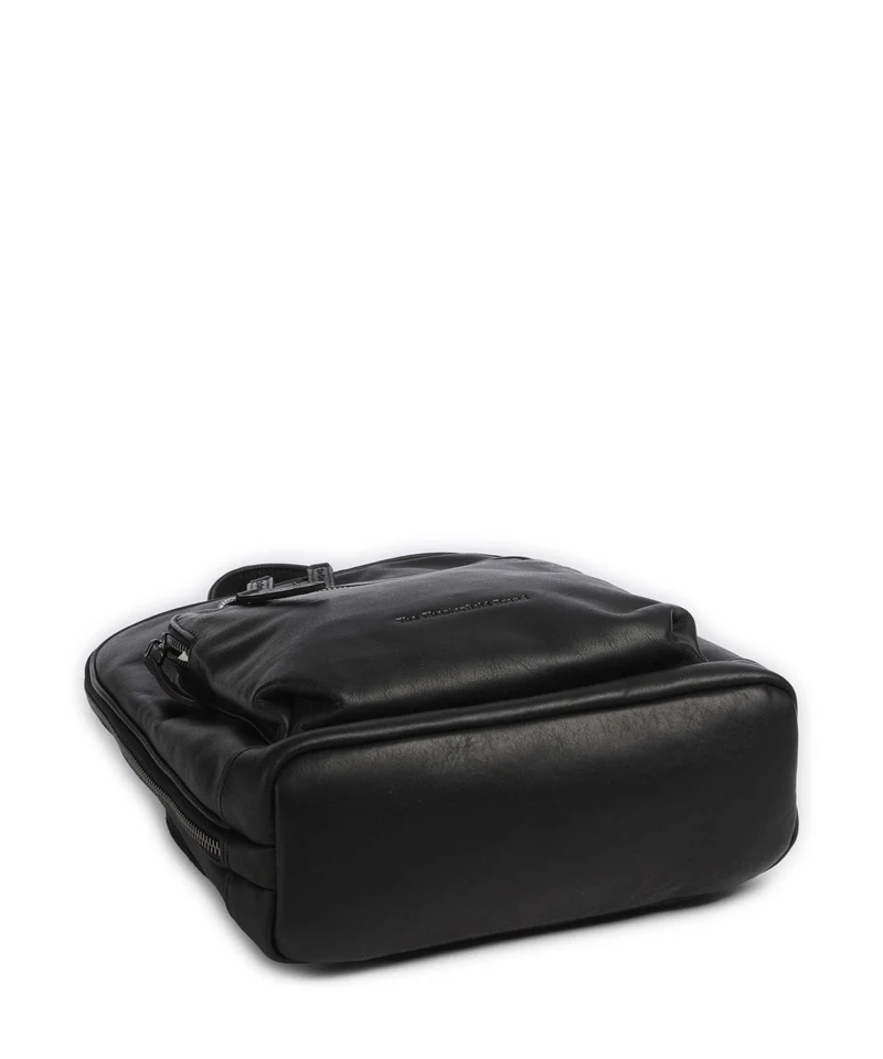 The Chesterfield Brand Wax Pull Up Cow Floran Rucksack black