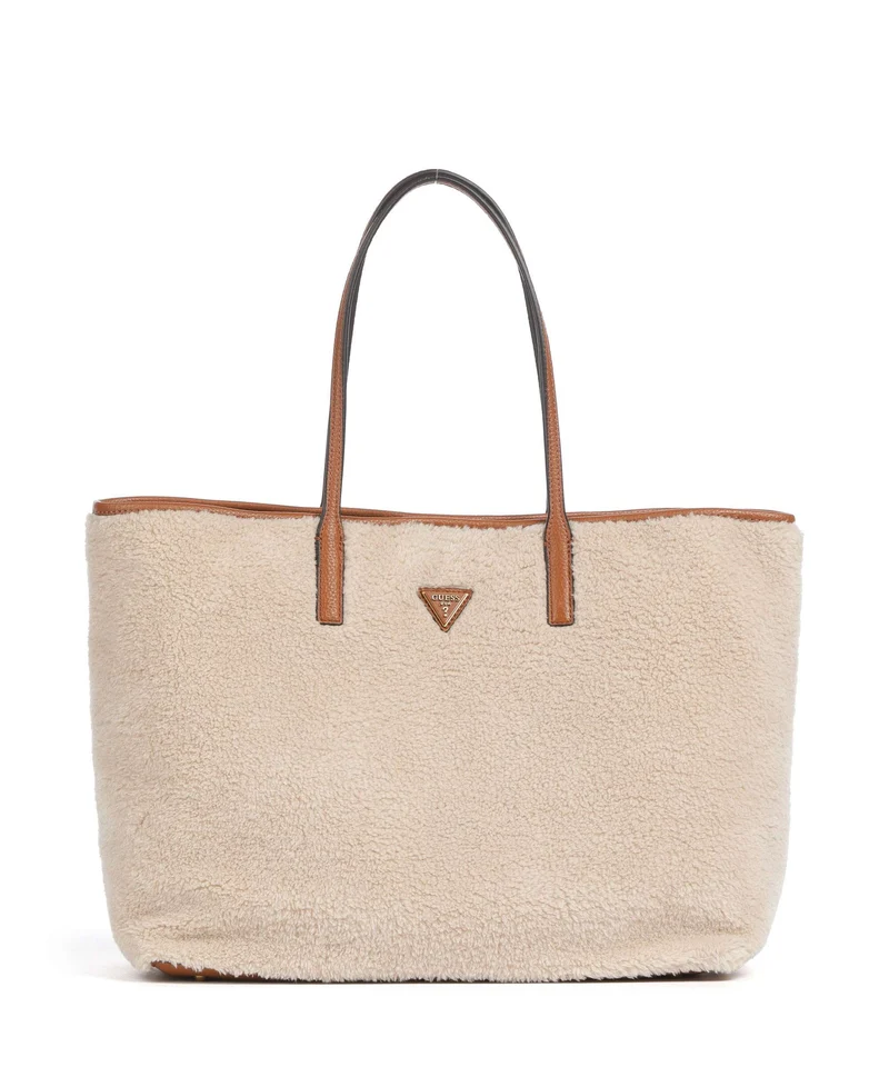 Guess Victtoria Large Shopper natural/cognac