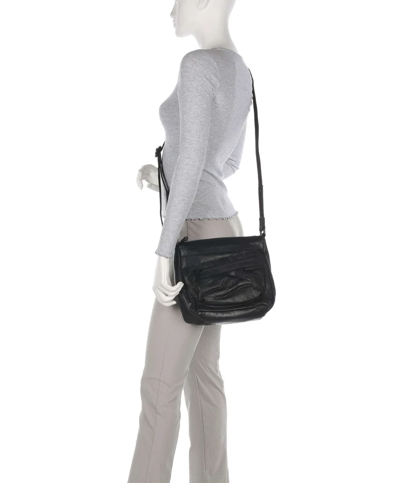 Spikes & Sparrow Bronco Valarie Umhängetasche black