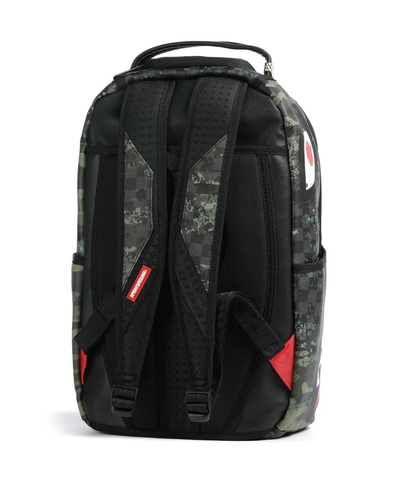 Sprayground Camo Splash Rucksack green