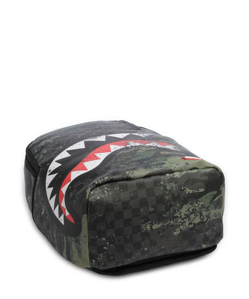 Sprayground Camo Splash Rucksack green