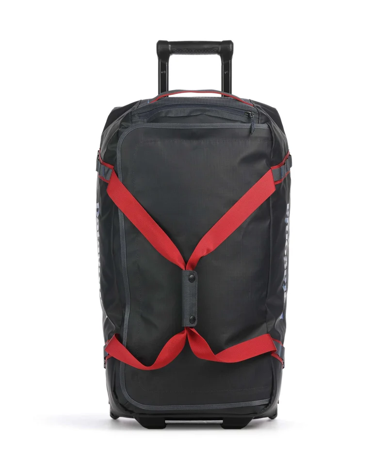 Patagonia Black Hole 70 Rollenreisetasche smolder blue w/amanita red