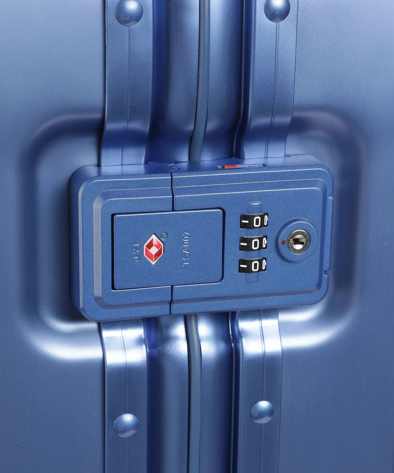 Travelite Next 2.0 4-Rollen Trolley blue