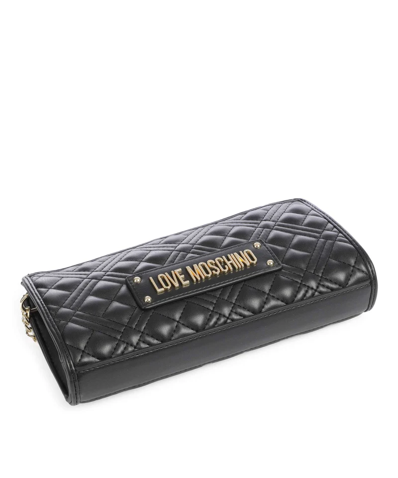 Love Moschino Quilted Schultertasche nero