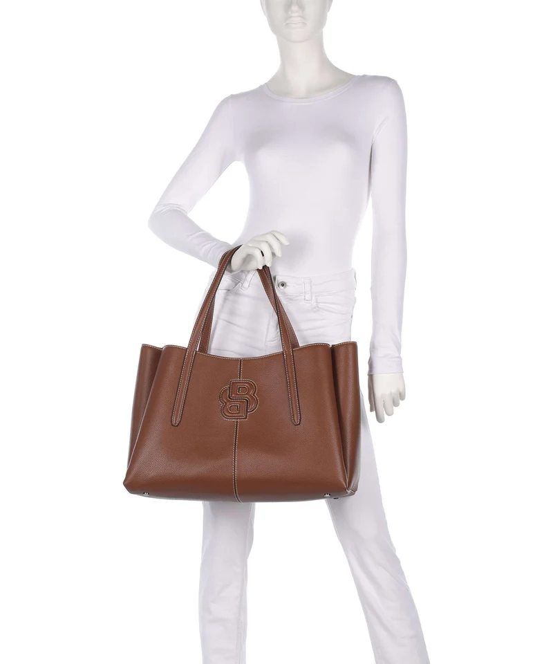 BOSS Anett Shopper medium brown