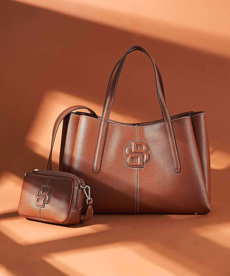 BOSS Anett Shopper medium brown