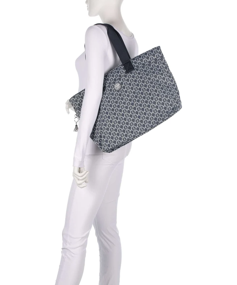 Kipling Elevated Colissa Up Shopper navy sign