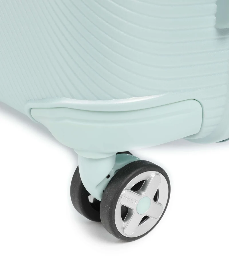American Tourister Starvibe 4-Rollen Trolley metallic surf blue